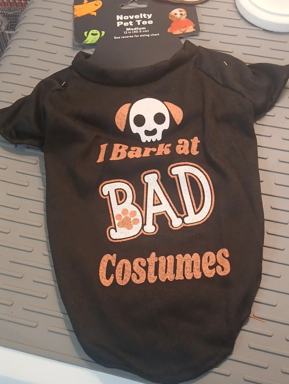 DOG NOVELTY PET TEE Halloween Costume Shirt - 